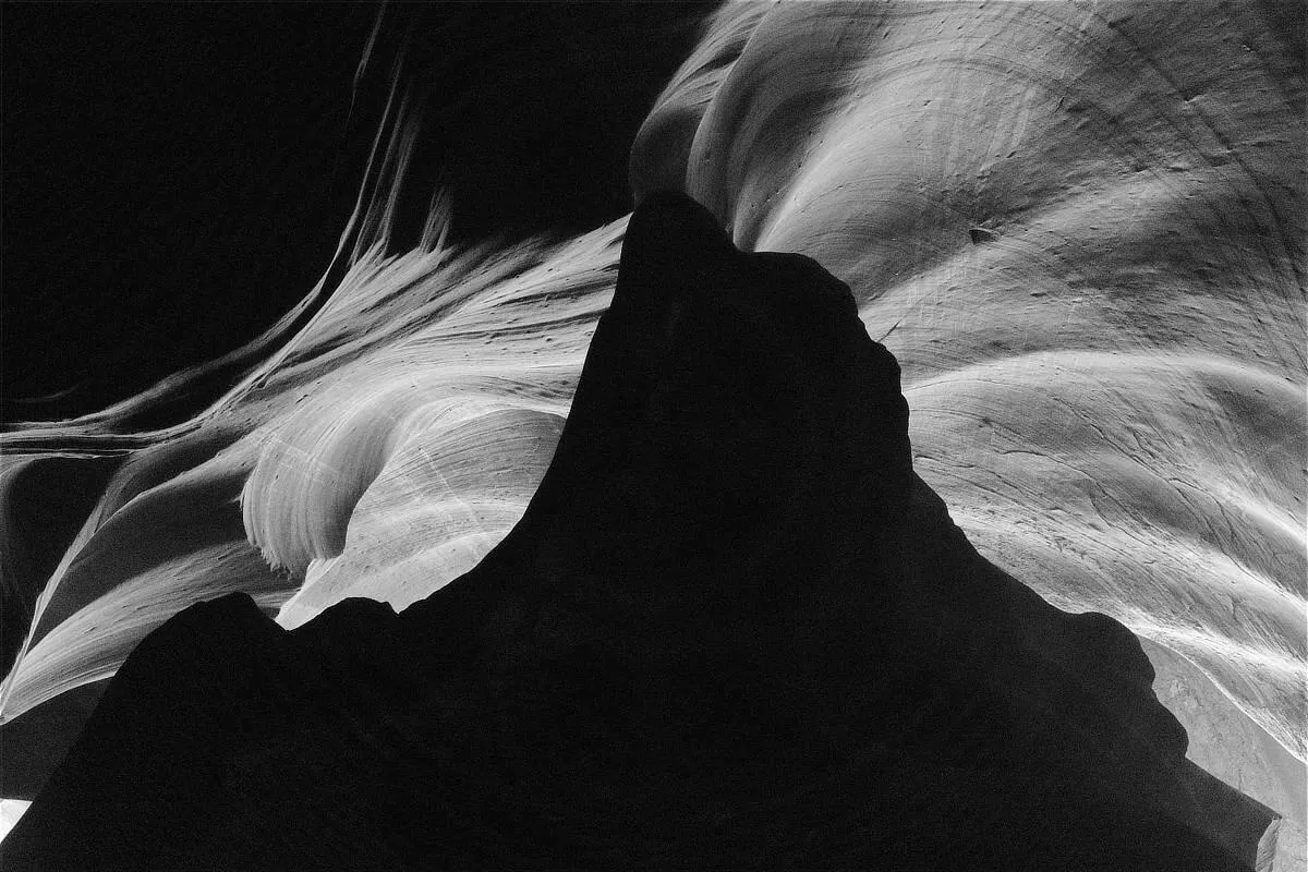 photograph of the Antelope canyon, AZ-02