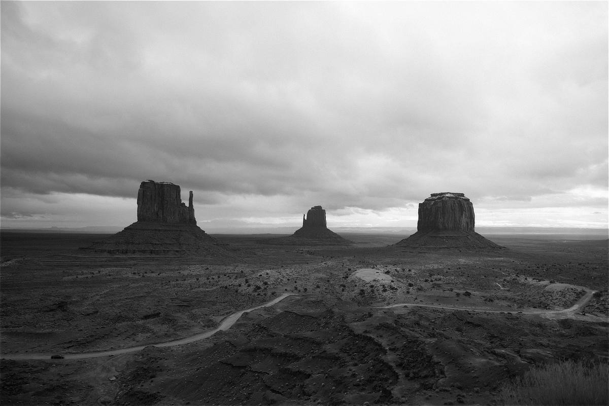 photograph of Monument Valley, UT
