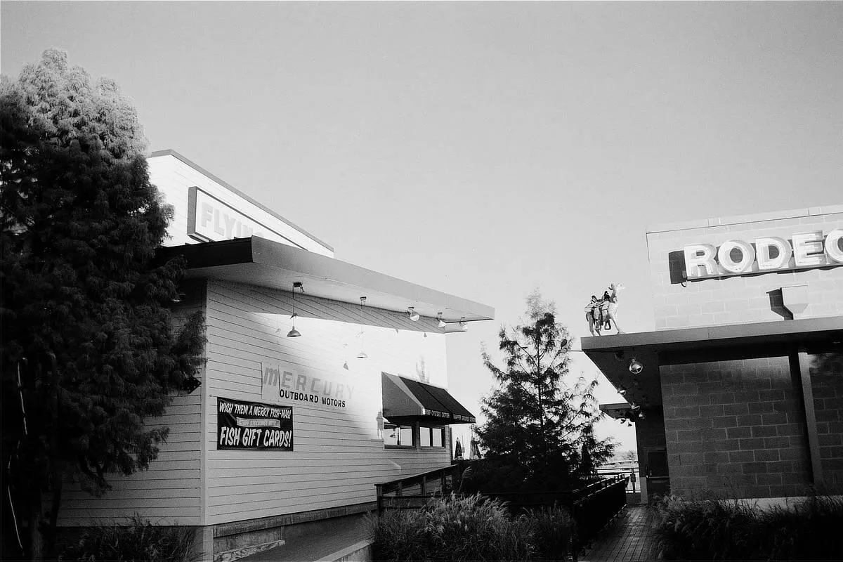 photograph of a street in Addison